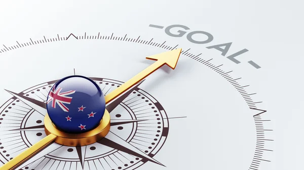 New Zealand Goal Concept — Stock Photo, Image