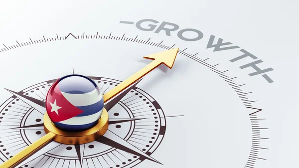 Cuba groei Concep — Stockfoto