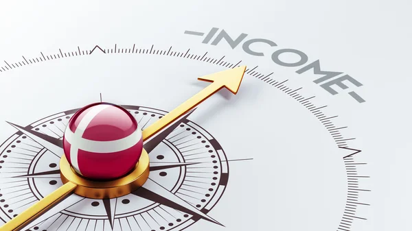 Denmark Income Concept — Stock Photo, Image