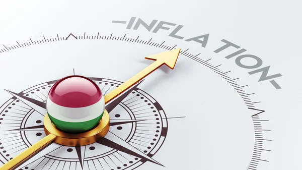 Ungarisches Inflationskonzept — Stockfoto