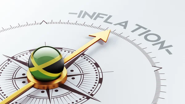 Jamaica Inflation Concep — Stock Photo, Image