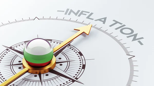 Bulgariens Inflationskonzept — Stockfoto