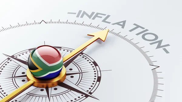 South Africa Inflation Concep — Stock Photo, Image