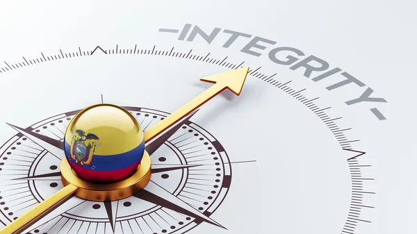 Ecuador iránytű koncepció — Stock Fotó