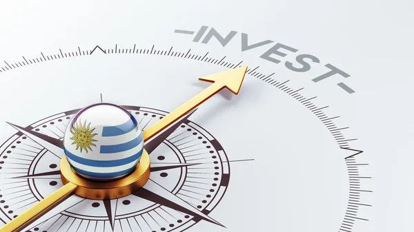 Uruguay Invest Concep — Stock Photo, Image