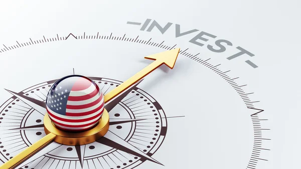 United States Invest Concep — Stock Photo, Image