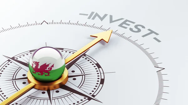 País de Gales inversión Concep —  Fotos de Stock