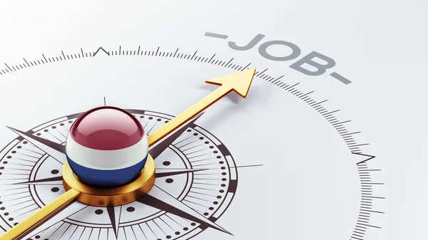 Niederländisches Jobkonzept — Stockfoto
