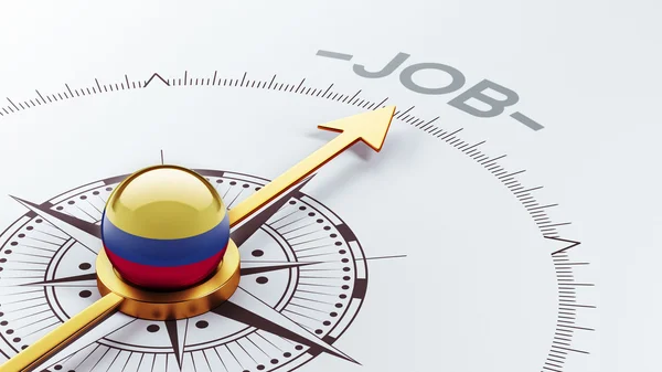 Colombia Job Concept — Stock Photo, Image