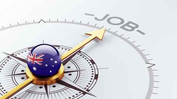 Australisches Jobkonzept — Stockfoto