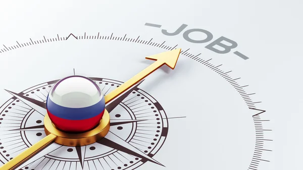 Koncepcja pracy w Rosji — Zdjęcie stockowe
