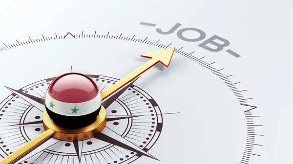 Concepto de empleo en Siria — Foto de Stock