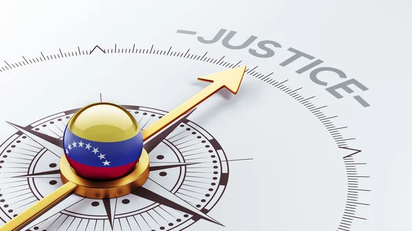 Wenezuela sprawiedliwości concep — Zdjęcie stockowe