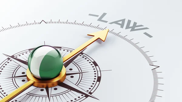 Nigeria Law Concept — Stock Photo, Image