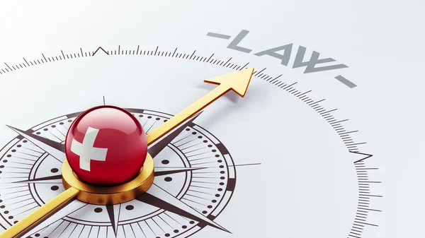 Switzerland Law Concept — Stock Photo, Image