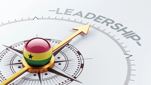Концепция лидерства Ганы — стоковое фото