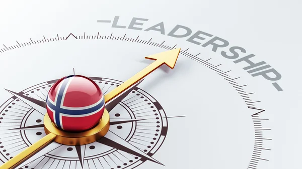 Norvegia Concetto di leadership — Foto Stock