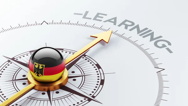 Alemanha Conceito de aprendizagem — Fotografia de Stock