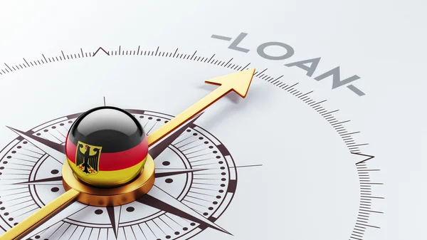 Alemanha Conceito de empréstimo — Fotografia de Stock