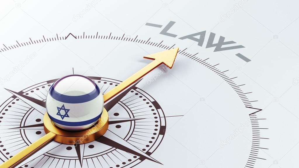 Israel Law Concept