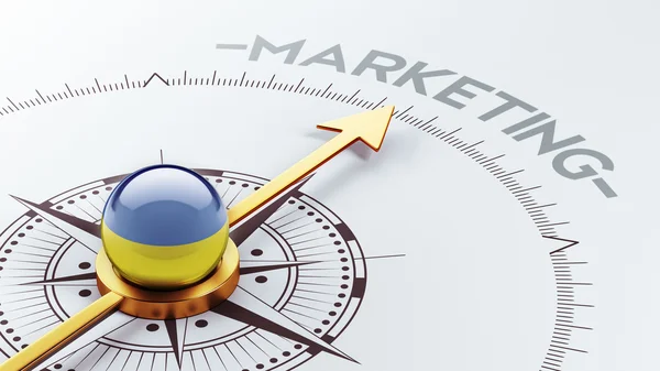 Koncepcja marketingu Ukraina — Zdjęcie stockowe
