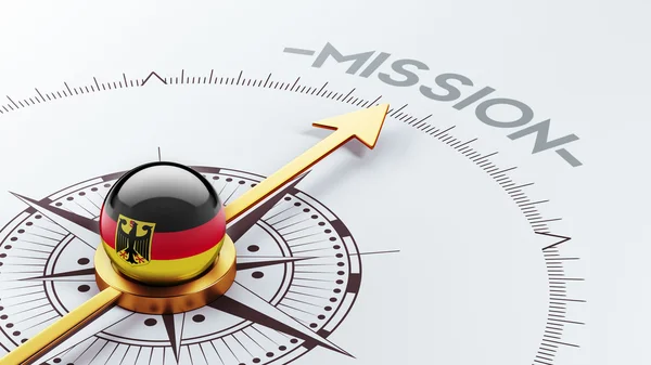 Conceito de Missão Alemanha — Fotografia de Stock