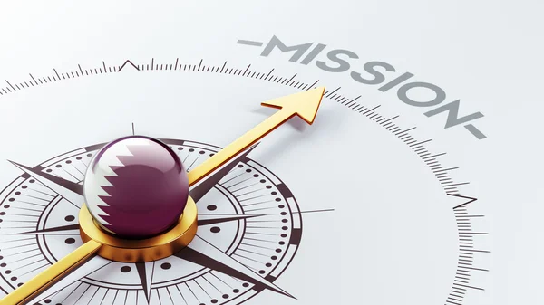 Qatar Mission Concept — Stockfoto