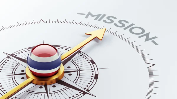 Thailand missie Concept — Stockfoto