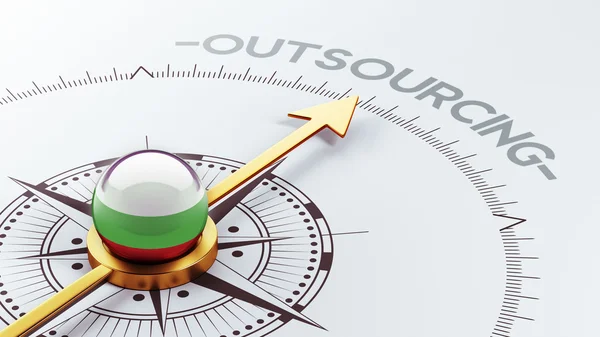 Concepto de Outsourcing de Bulgaria —  Fotos de Stock