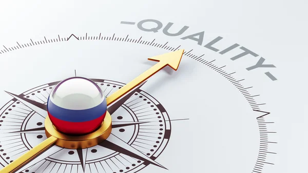 Rusia Concepto de calidad — Foto de Stock