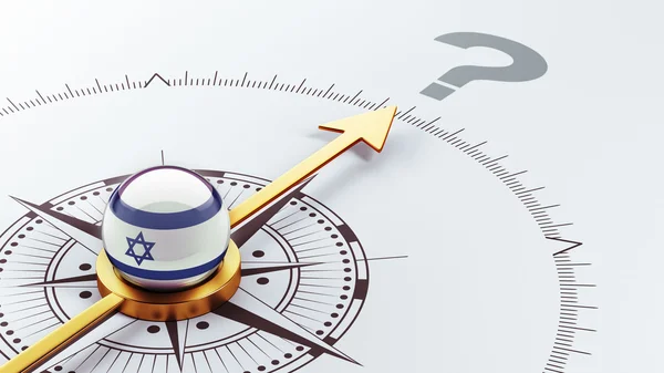 Israel Question Mark Concept — Stock Photo, Image