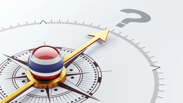 Thailand Question Mark Concept — Stock Photo, Image