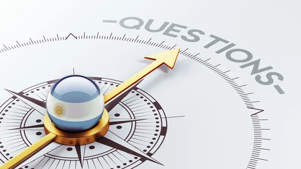 Argentina Questions Concept — Stock Photo, Image