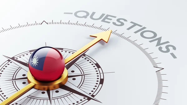 Taiwan Questions Concept — Stock Photo, Image
