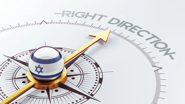 Israele Right Direction Concept — Foto Stock