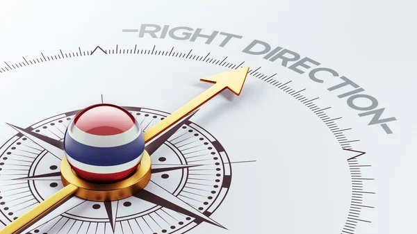 Tailandia Concepto de Dirección Correcta — Foto de Stock