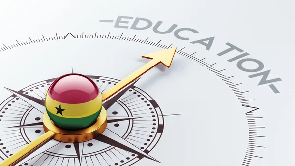 Koncepce vzdělávání Ghana — Stock fotografie