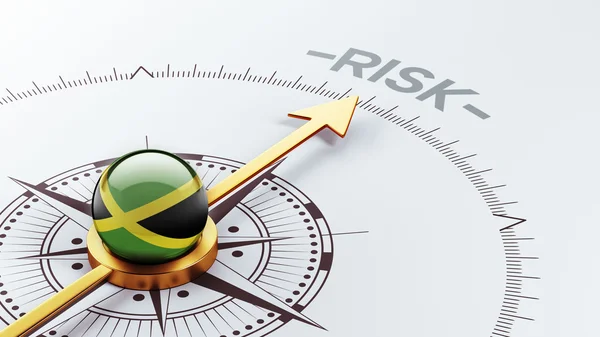 Conceito de risco Jamaica — Fotografia de Stock