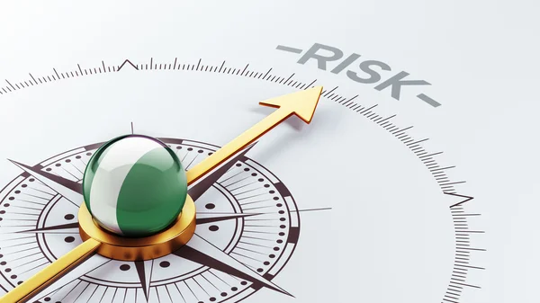 Nigeria concepto de riesgo — Foto de Stock