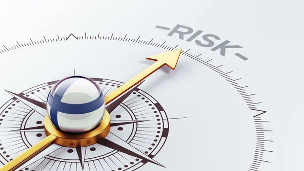 Finland Risk koncept — Stockfoto