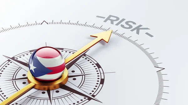 Puerto Rico Risk koncept — Stockfoto
