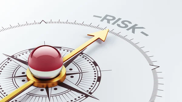 Endonezya Risk kavramı — Stok fotoğraf