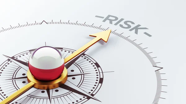 Polen Risk koncept — Stockfoto