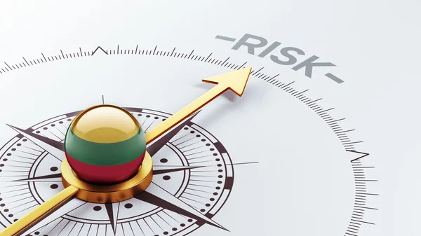 Litvanya Risk kavramı — Stok fotoğraf