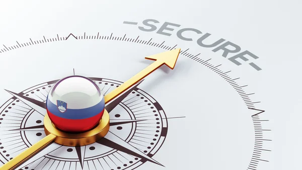 Slovenia  Secure Concept — Stock Photo, Image