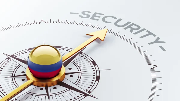 Colombia Concepto de Seguridad — Foto de Stock