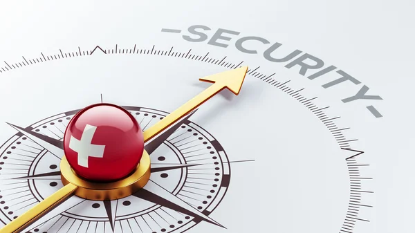 Suiza Concepto de seguridad — Foto de Stock