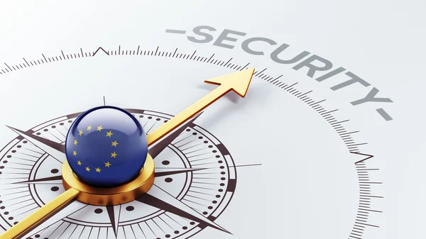 Concepto de seguridad de la Unión Europea — Foto de Stock