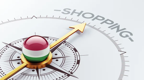 Ungern Shopping koncept — Stockfoto