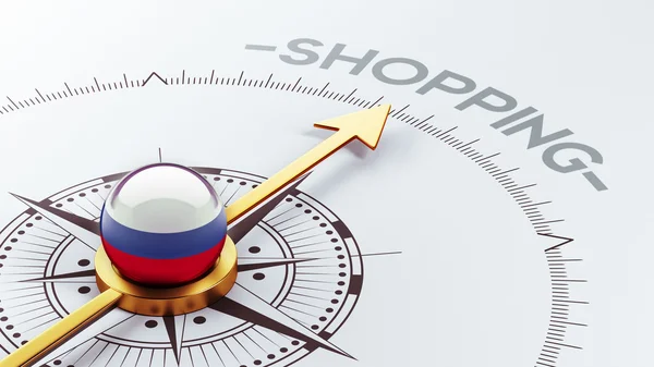 ロシア ショッピング概念 — ストック写真